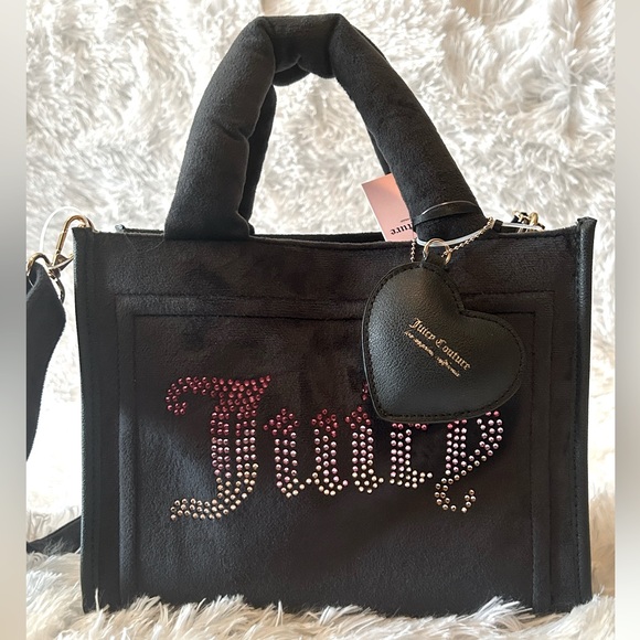 Juicy Couture Rhinestone Logo Shoulder Bag – NWT - Picture 3 of 14
